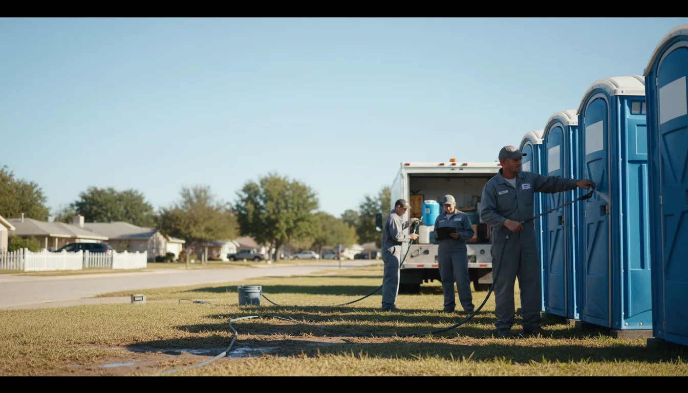 Long-Term Portable Toilet Rental in Faunsdale, AL near me